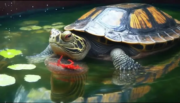 Turtles Eat Shrimp