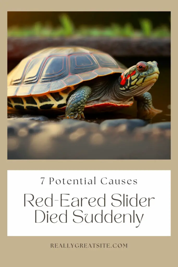 Red-Eared Slider Died Suddenly