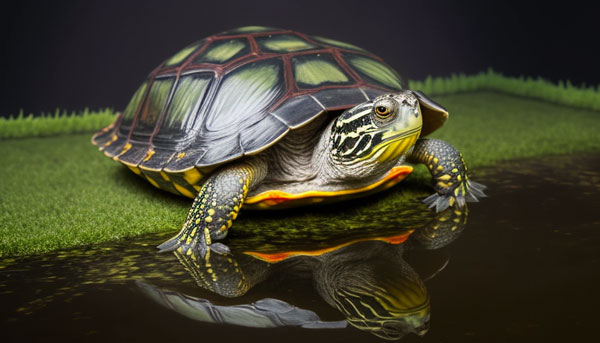 Trim Male Red-Eared Slider Nails