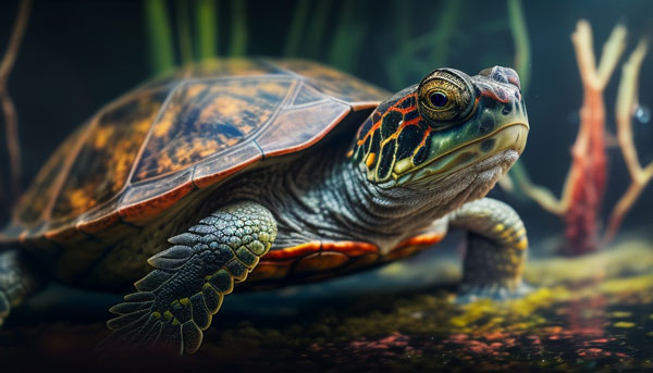 How long can red-eared sliders live in cold water