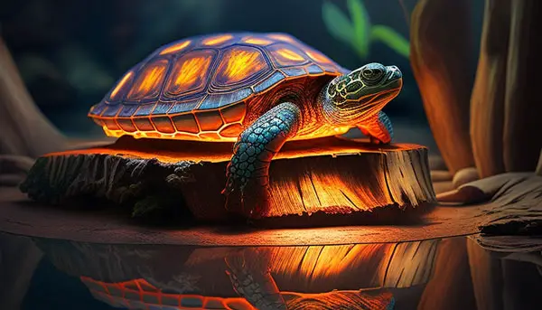 What’s the ideal temperature range for a turtle's habitat