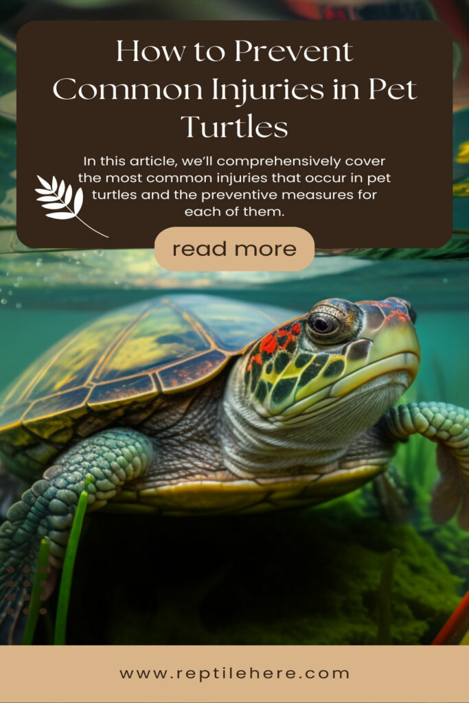 How to Prevent Common Injuries in Pet Turtles