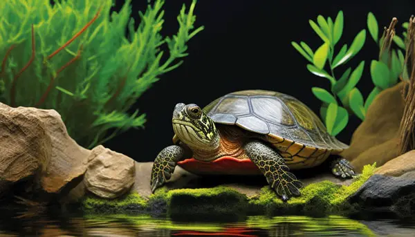 Improved water quality for turtle’s tank