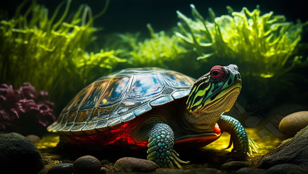 The UVB light spectrum that is important for turtles