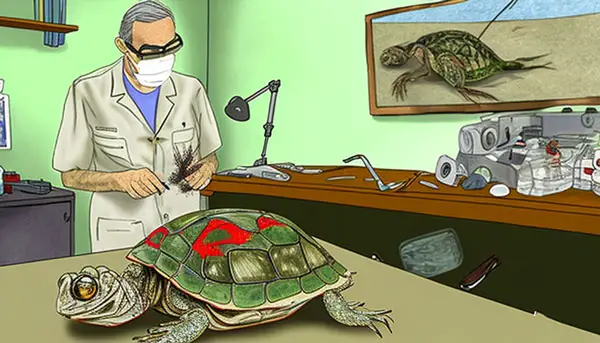 Turtles Wound care and medication