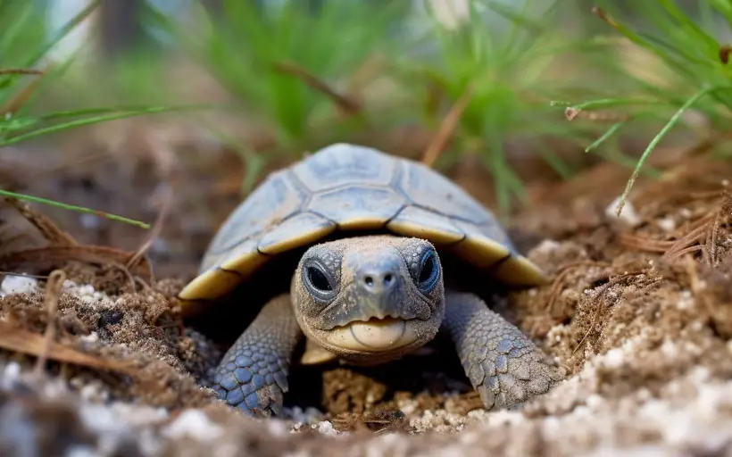 Baby Gopher Tortoise Handling