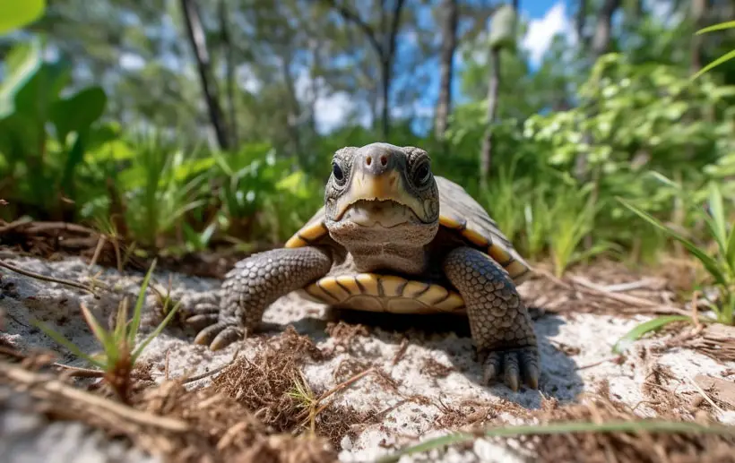 Baby Gopher Tortoise Health Checks