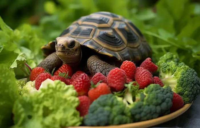 Baby Horsefield Tortoise Diet
