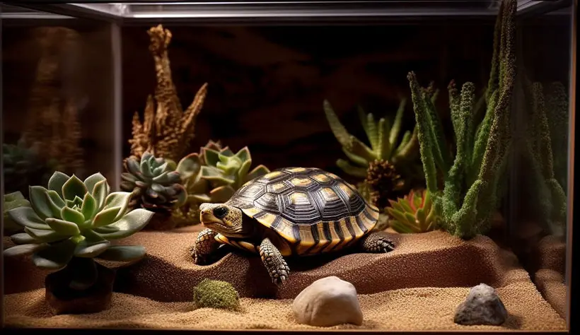 Baby Leopard Tortoise Habitat