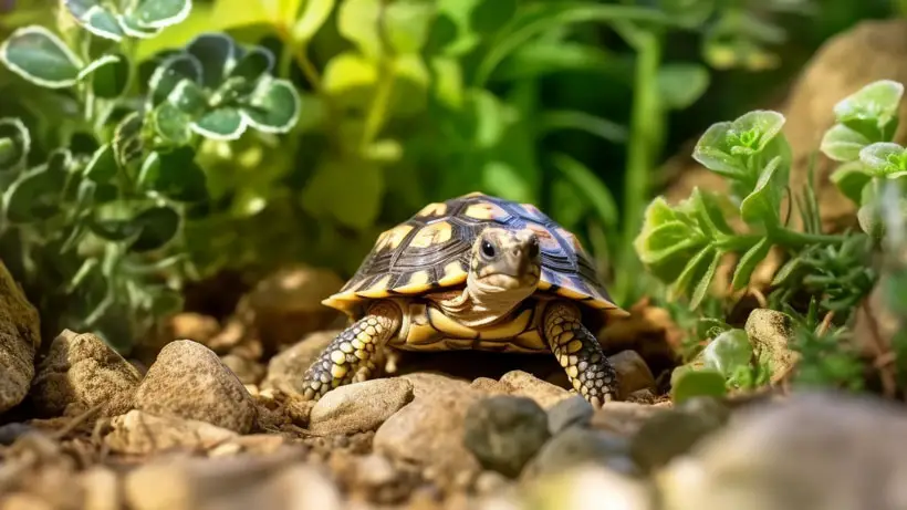 Baby Leopard Tortoise Habitat