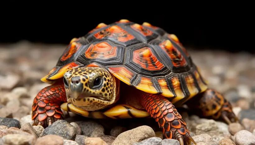 Bedding Of Baby Red Foot Tortoise