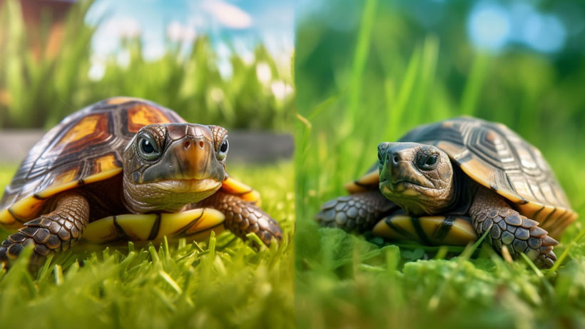 Box Turtle vs Tortoise
