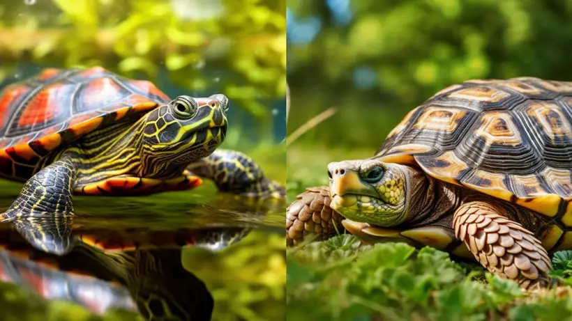Differences Between Tortoises And Turtles