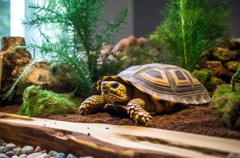 Russian Tortoise Habitat