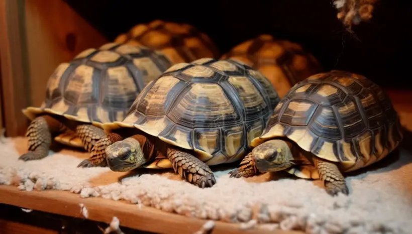 Russian Tortoises Hibernate
