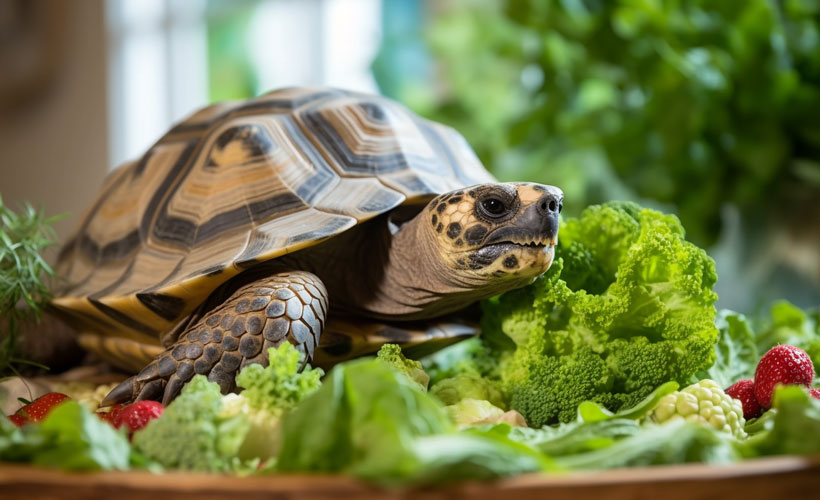 Tortoise Eat Limited Protein Sources
