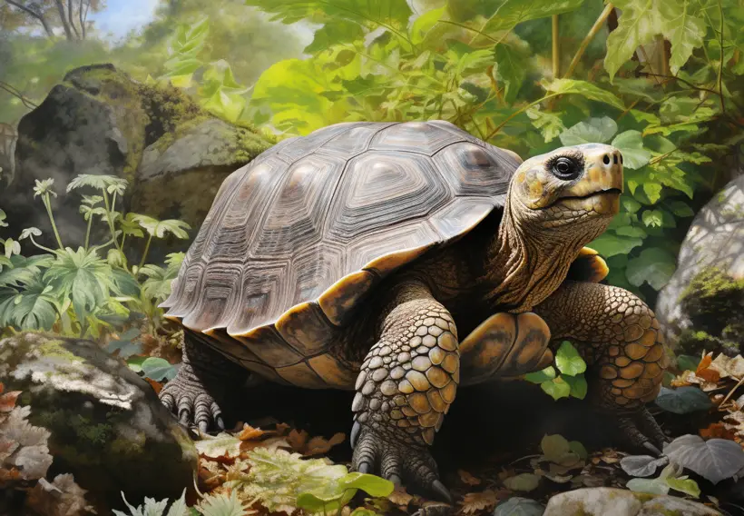 Asian Brown Tortoise