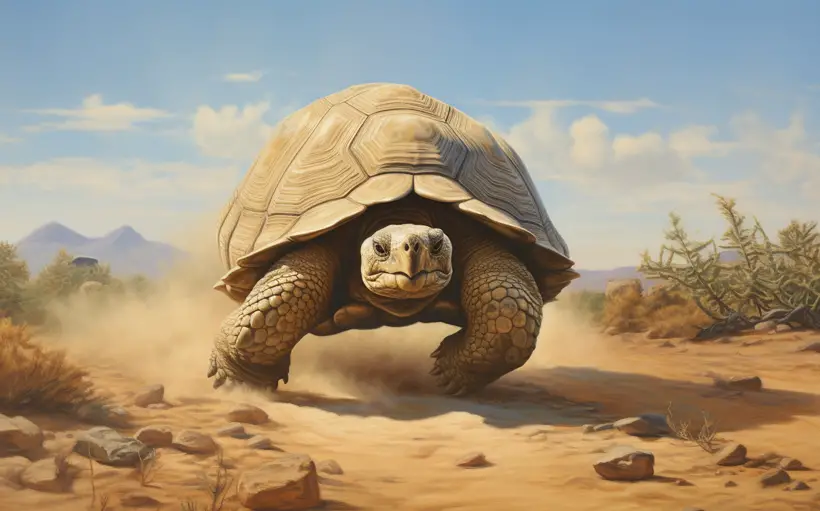 How Do Tortoises Tend To Move In Their Natural Habitat