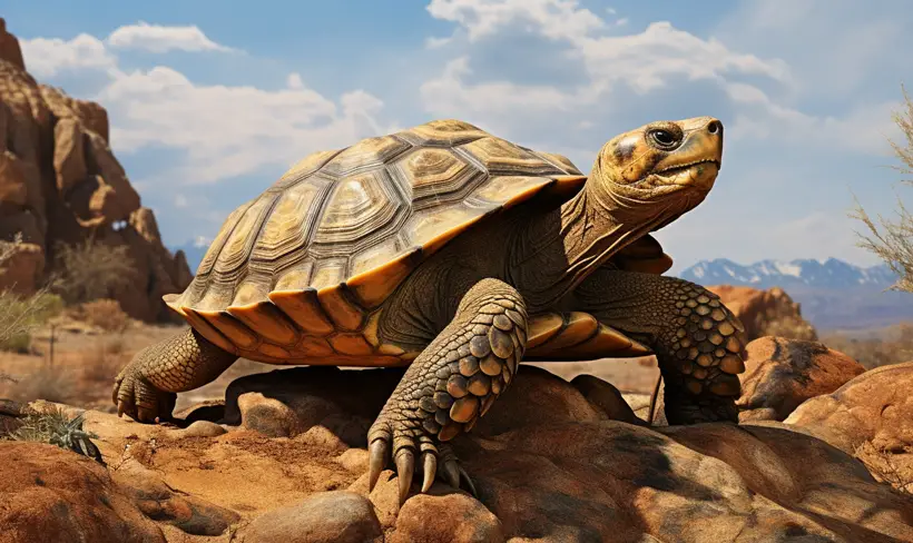 Mojave Desert tortoise