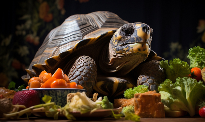 Russian Tortoise Food and Diet