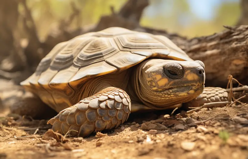 Tortoise Swollen Eyelids