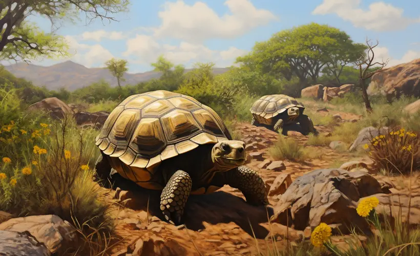 Wild Tortoises Live Alone
